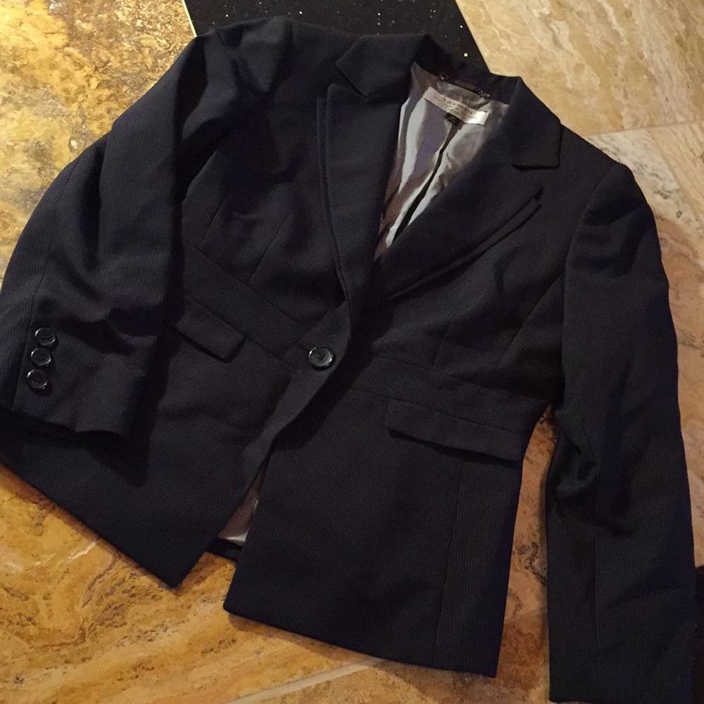 Tahari-Arthur S. Levine pinstriped fitted/Feminine